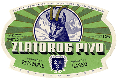 18% ANNIVERSARY DARK BEER, from 1958 to 1965. As 20th anniversary of Podšmihel brewery.